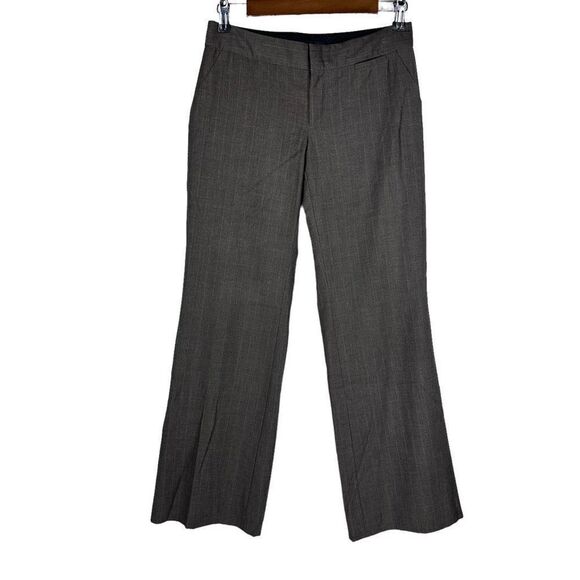 Banana Republic Womens Brown Dress Slacks Trousers size 2 Petite Wide Leg - Picture 1 of 12